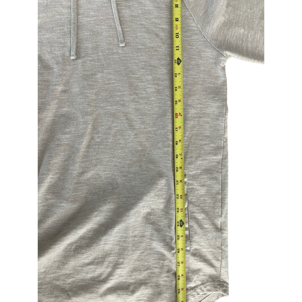 Pacsun Longer Fit Hoodie Beige Raglan‎ Sleeve Pullover Casual Comfy - Picture 7 of 8